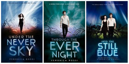 the Under the Never Sky Series by Veronica Rossi