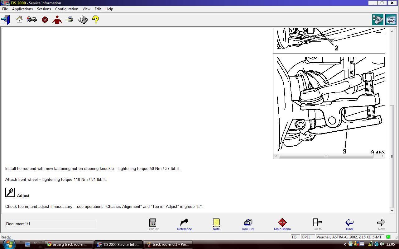 Front track rod end ball joint Astra Owners Network