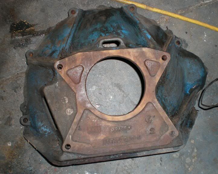 Ford 390 Block. of a Ford FE bellhousing: