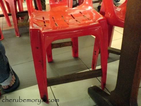 Plastic + Wood Chair