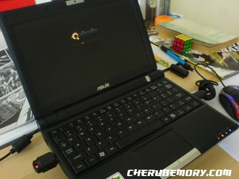 EEE running Ubuntu via USB