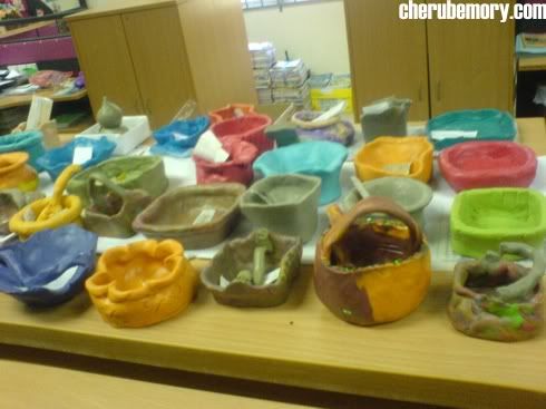 School Clay Art