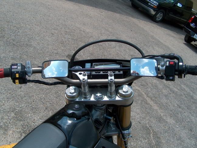 supermoto handguard mirrors