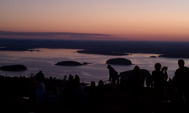 Acadia National Park, Cadillac Mountain twilight