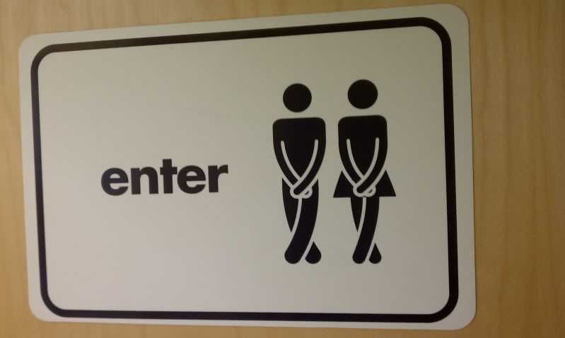 restroom sign