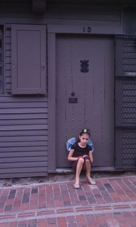 Sitting on Paul Revere's doorstep