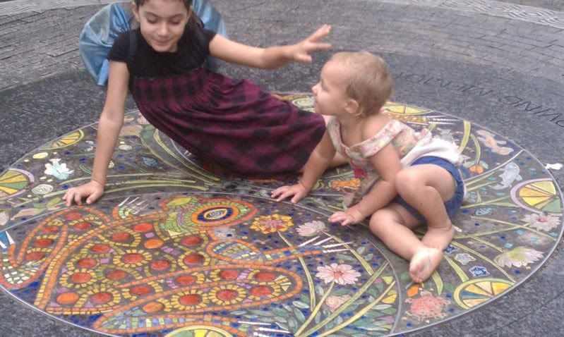 playing at the Boston Public Gardens