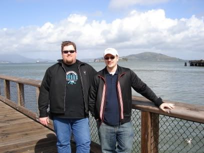 Keith, Dan and Alcatraz