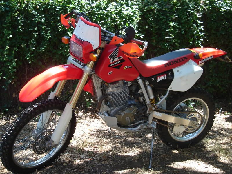 Honda xr400 fork conversion #3