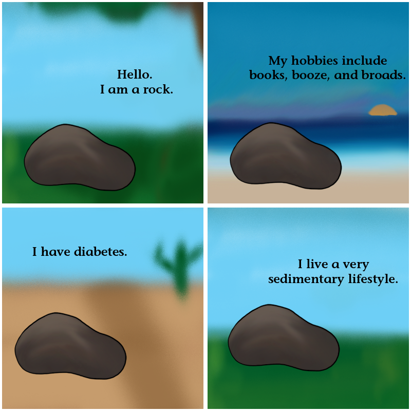 Hello. I am a rock