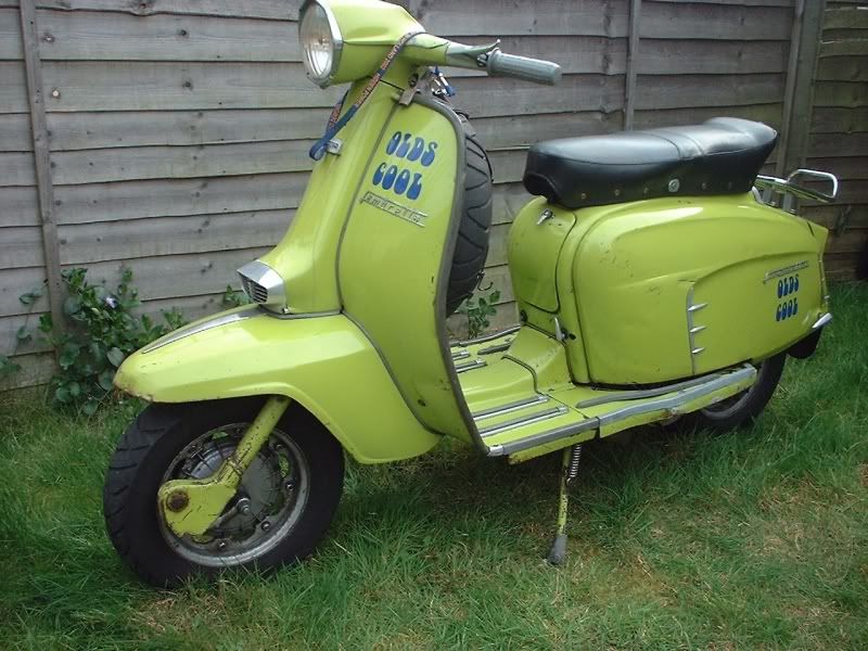 Lambretta Jl Curly Exhaust  - Please Dont Message Us In Here, We Dont Read Them Often Enough To Help!!