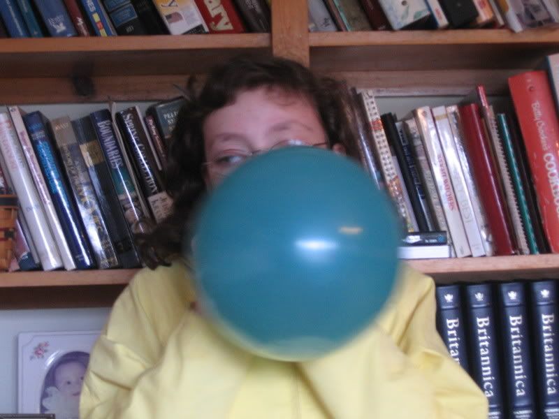 Christine and a balloon :)