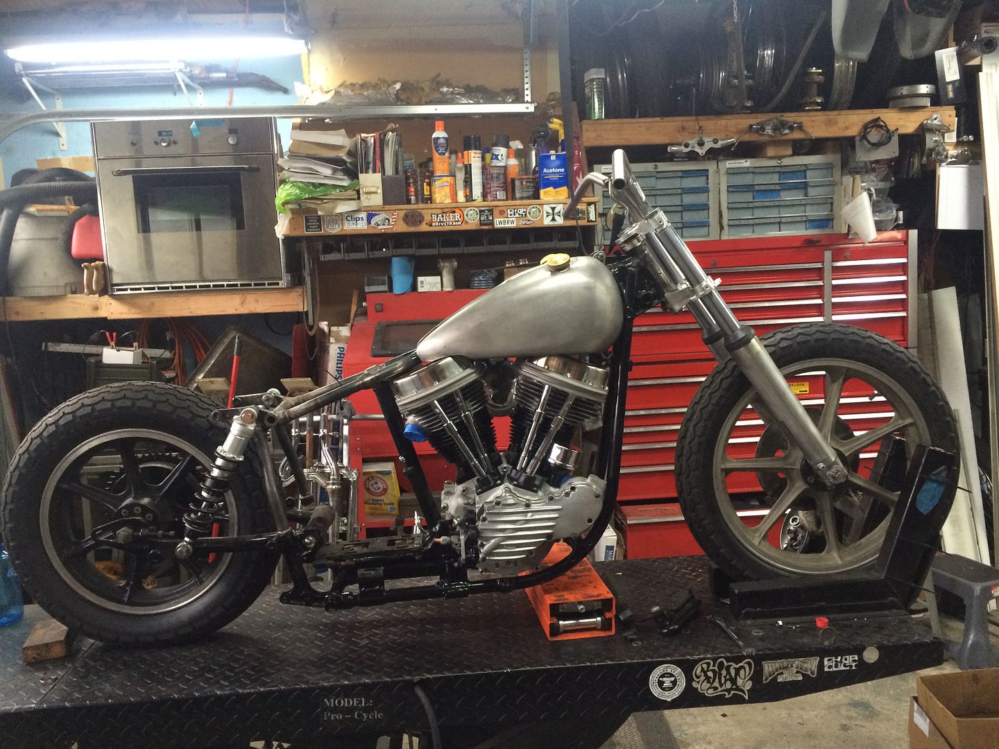 New Panhead Drop Seat Frame Swing Arm Build Getting Started Page 3
