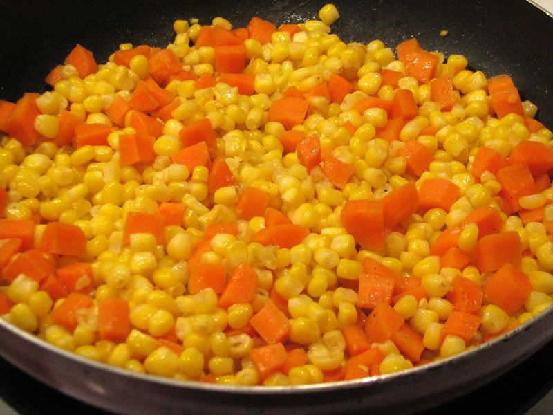 corn and carrots