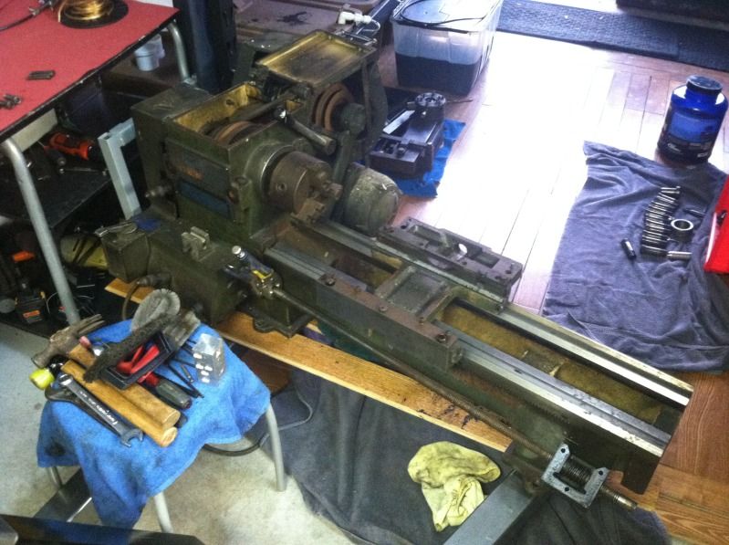New Machine Build Restoring a 1976 1024P Jet Lathe