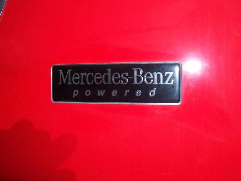 Powered by mercedes benz badges #6