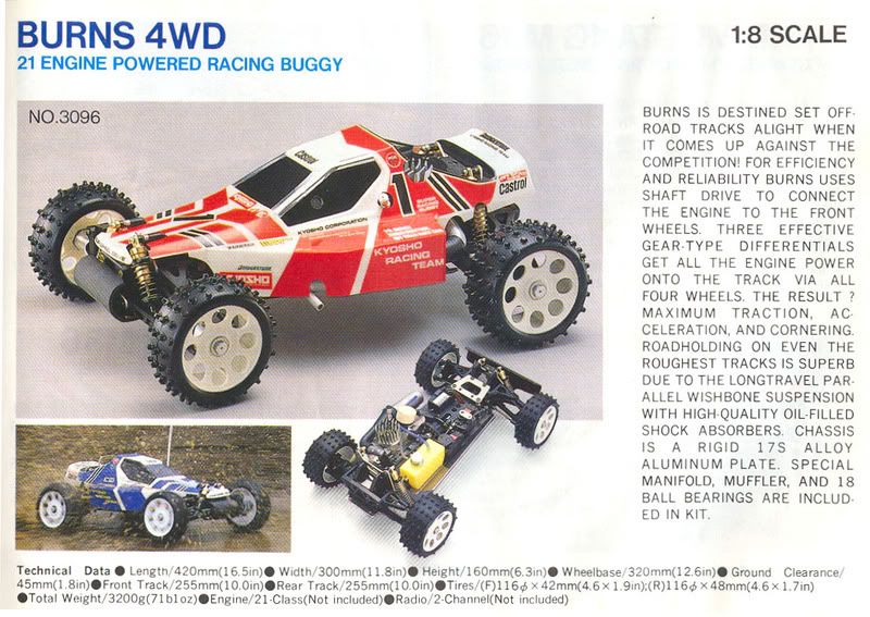 kyosho burns 4wd