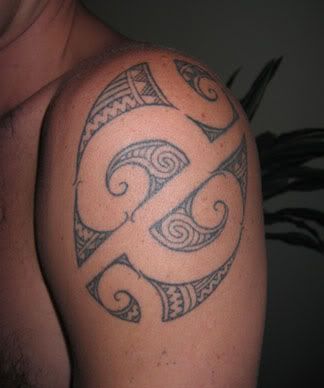 Traditional Maori: This tattoo looks like it has no business being anywhere 