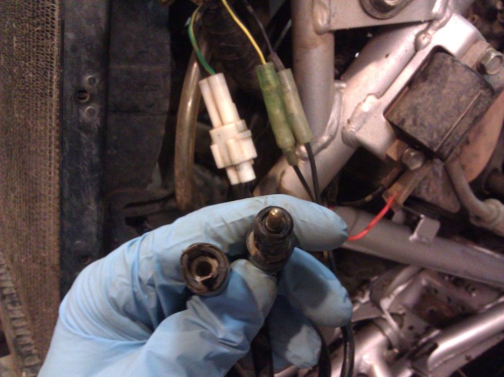 help identify these 2 plugs/sensors Yamaha Raptor Forum