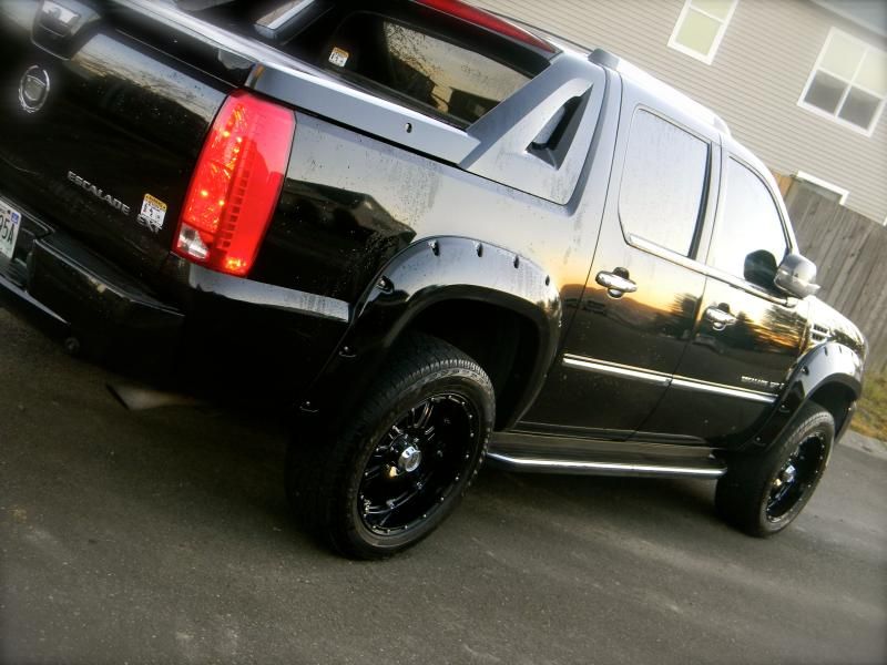 Escalade EXT Bushwacker pocket fender flares Page 2 Cadillac Owners