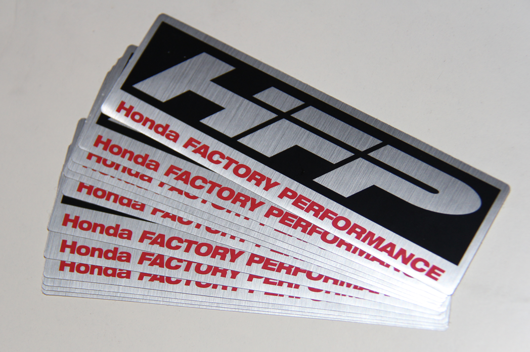 Honda hfp emblems stickers