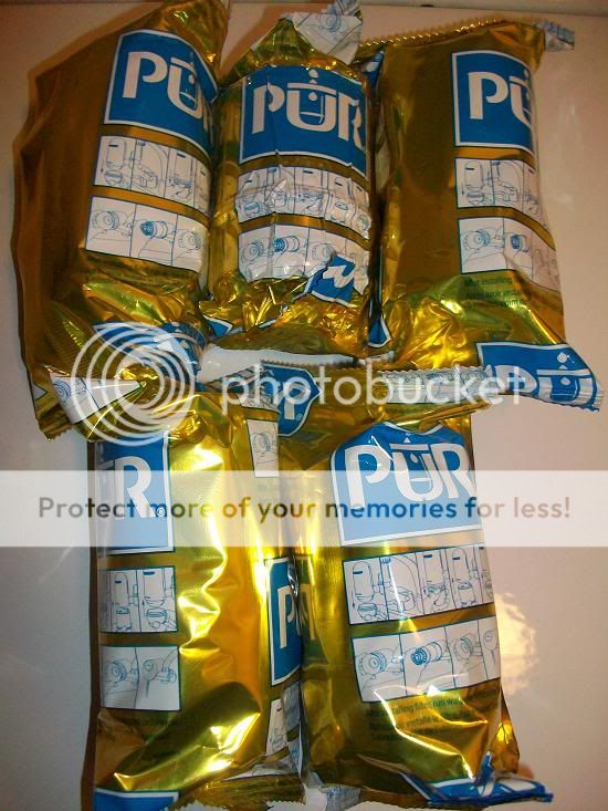 LOT 5 NEW Gold Pur Stage 3 Replacement Faucet Water Filters Cartridge 