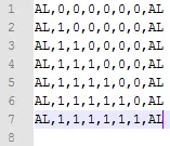 alt csv for al