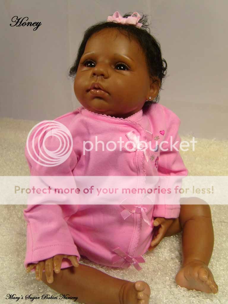 Adorable AA Ethnic Reborn Baby Girl Donna RuBerts Honey