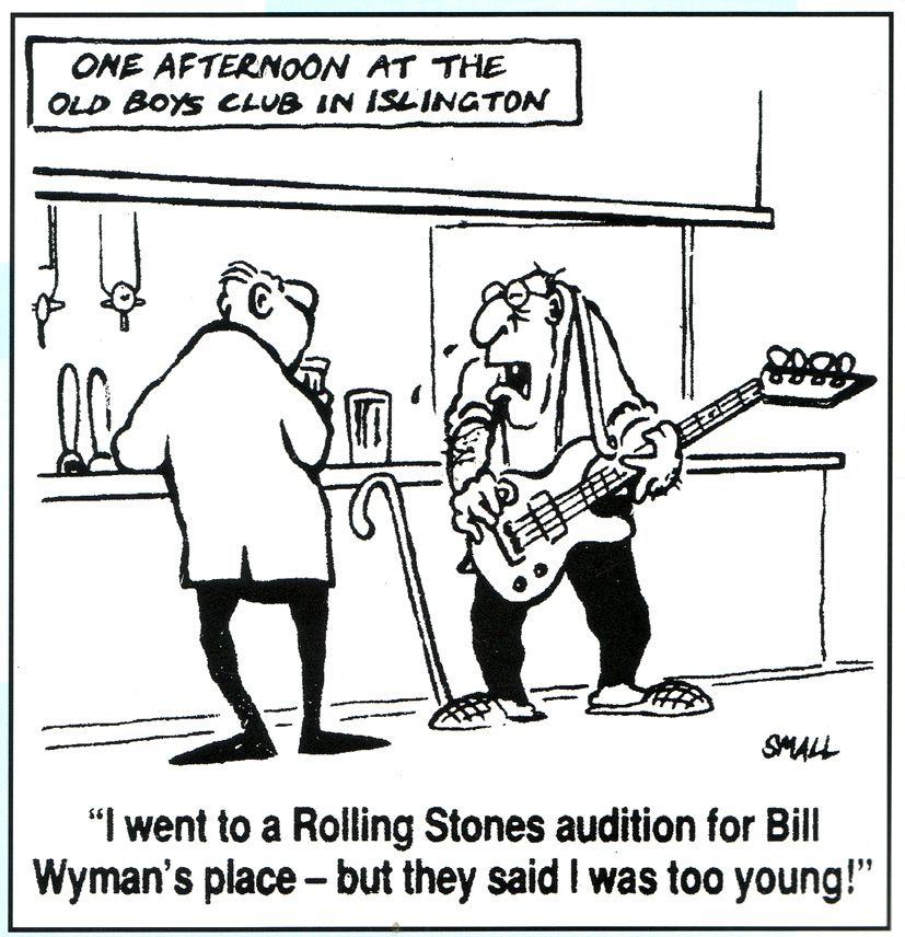 Rolling Stones cartoons and comics