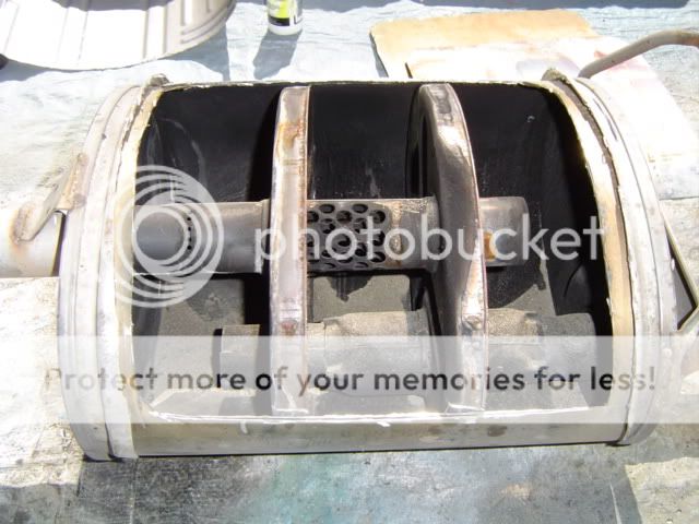 OEM Muffler Internals : How to make a poor man's flowmaster Write up