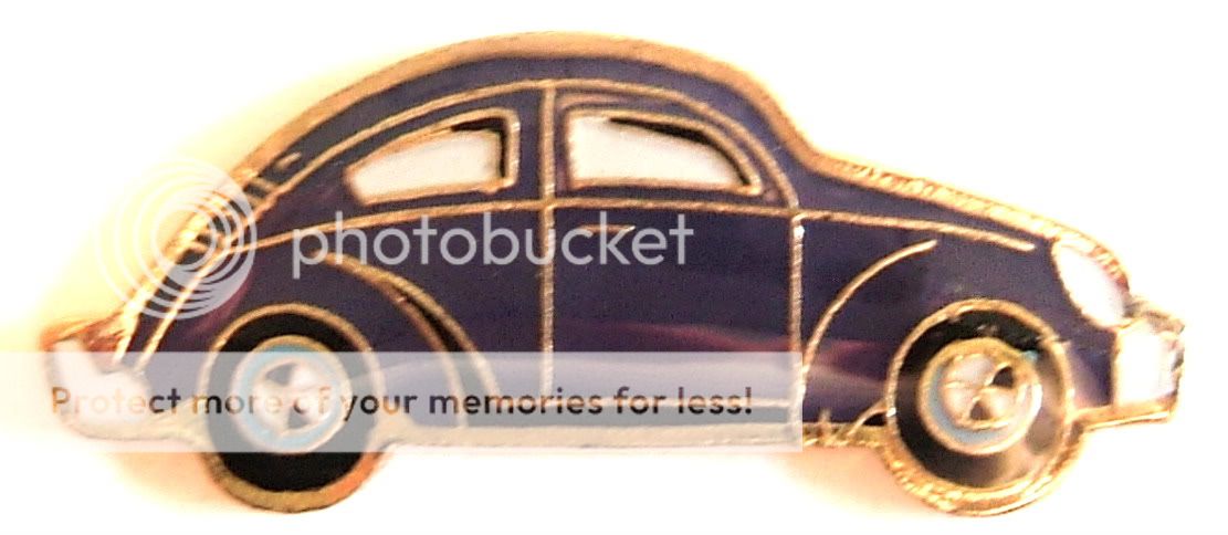 great pin the classic vw bug is featured on this pin excellent detail 