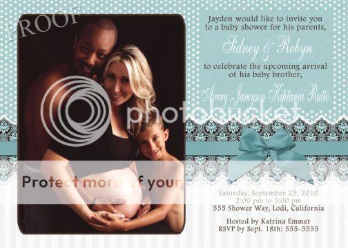 BOY & GIRL Ultrasound BABY Shower INVITATION 50+designs  