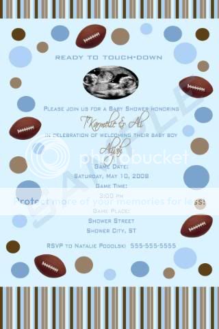 King of the Jungle BABY Shower INVITATION Ultrasound  