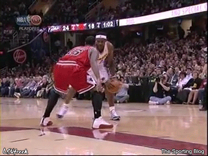 > For those who missed...lebron dunk on johnson (gif) - Photo posted in BX SportsCenter | Sign in and leave a comment below!