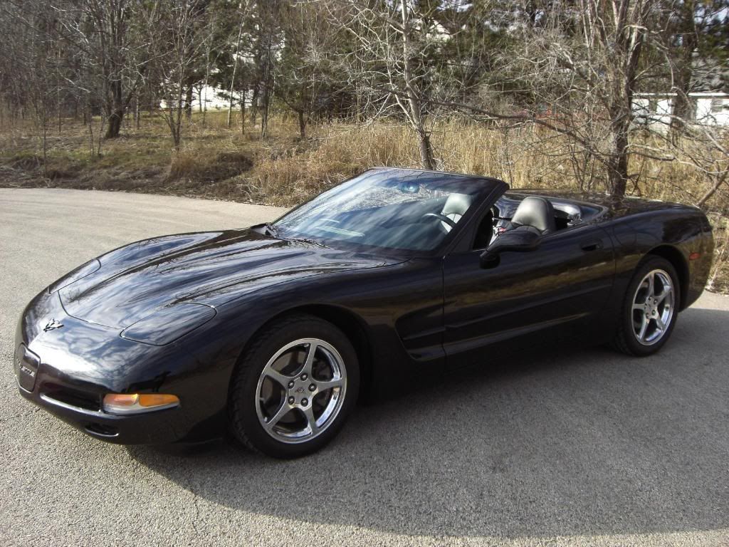 2002 Corvette Convertible Triple Black Auto | Supercars/Musclecars-For ...