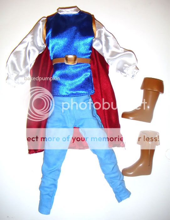 This really cool costume outfit and boots are for 12 inch high ken 