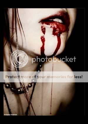 bloody kiss Pictures, Images and Photos